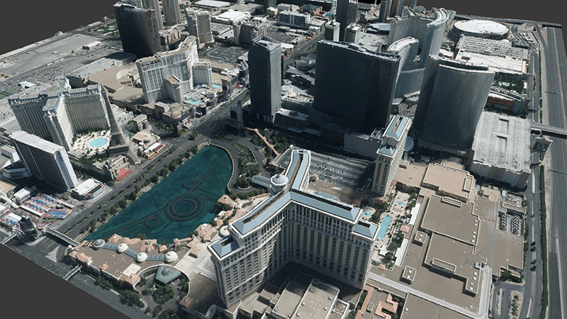 3-D mesh project sample, view 1