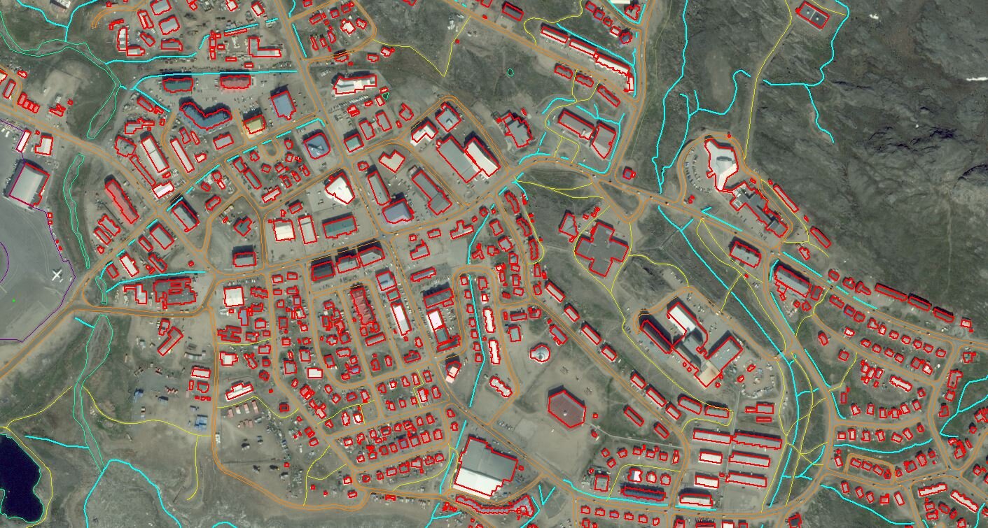 Remote Community Orthophotography and Planimetry